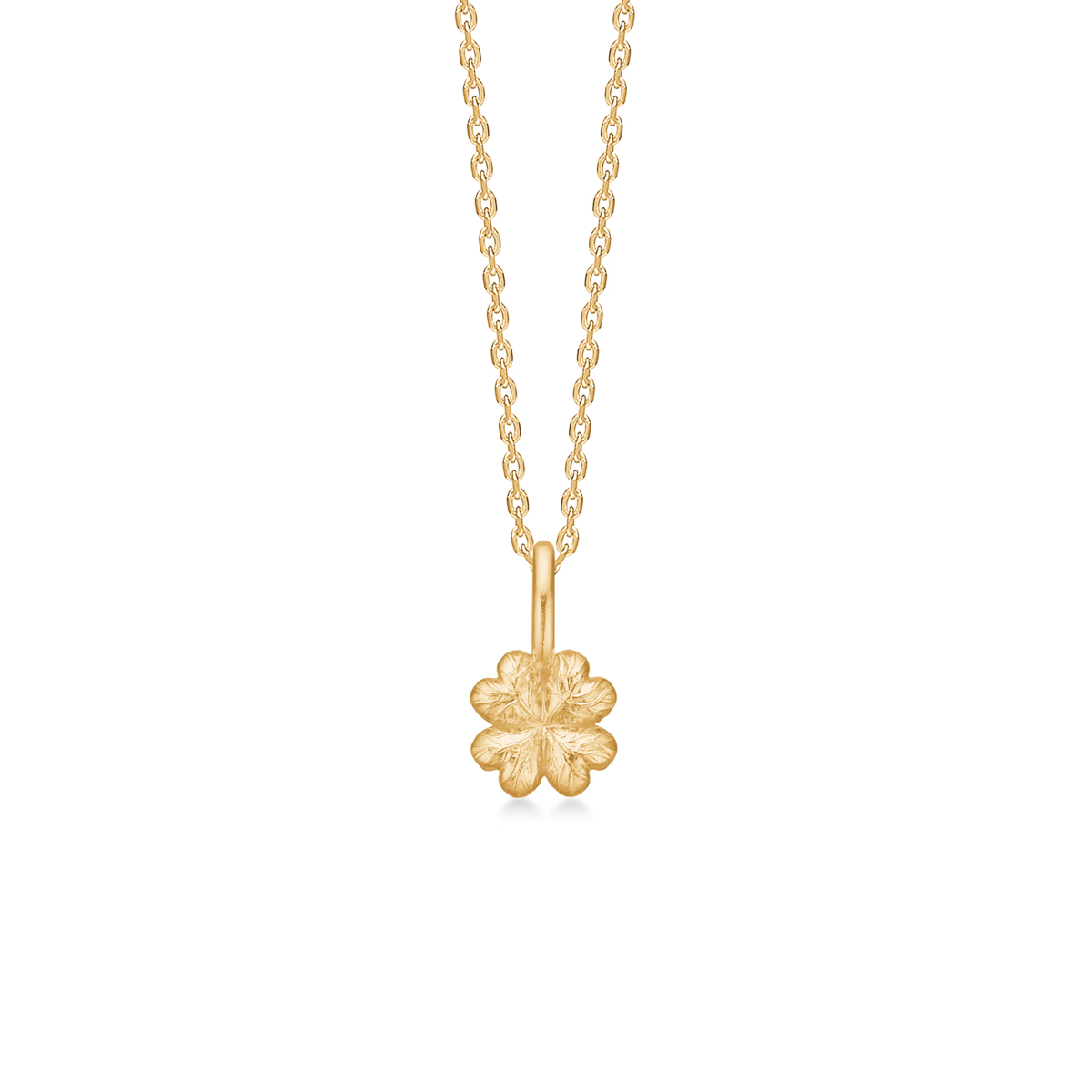 Studio Z Serene Clover Halskæde I Forgyldt – 7220359