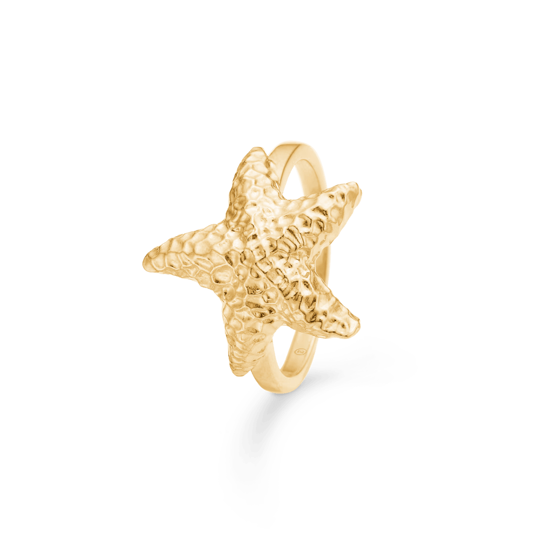 Studio Z Starfish Lustre Forgyldt Ring – 7240903-001