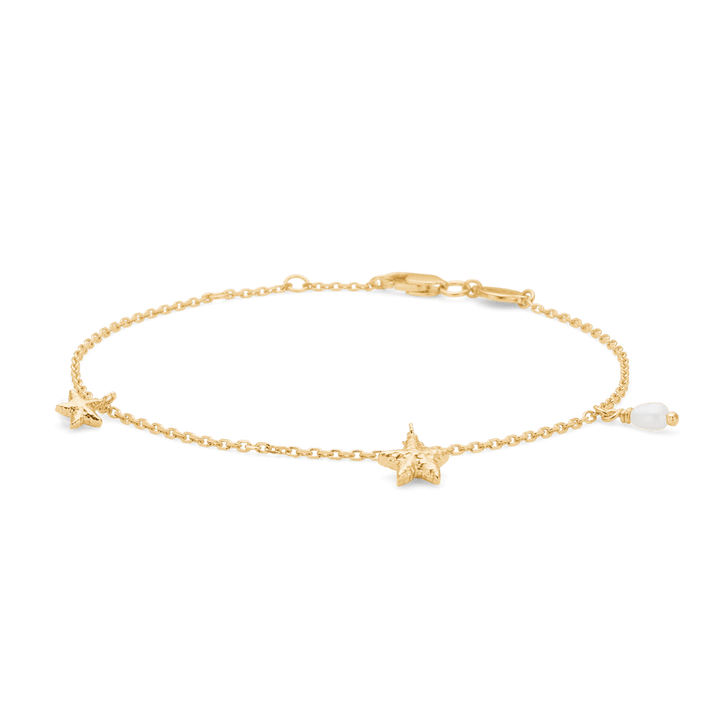 Studio Z Starfish Lustre Forgyldt Søstjerne Armbånd – 7253903