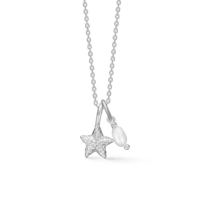 Studio Z Starfish Lustre Sølv Halskæde med Søstjerne – 7123903