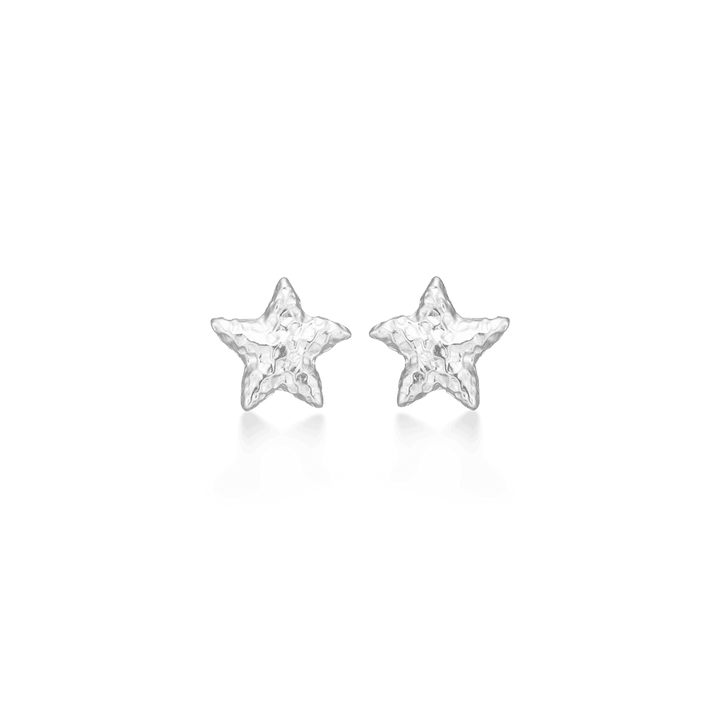Studio Z Starfish Lustre Sølv Søstjerne Ørestikker Medium – 7110902
