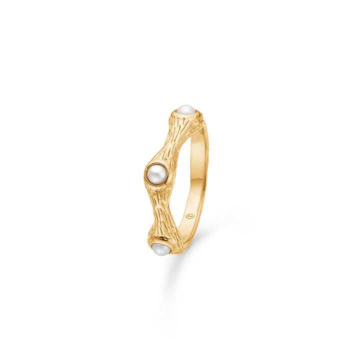 Studio Z Tangled Ring Forgyldt m. Zirkonia – 7243814-001