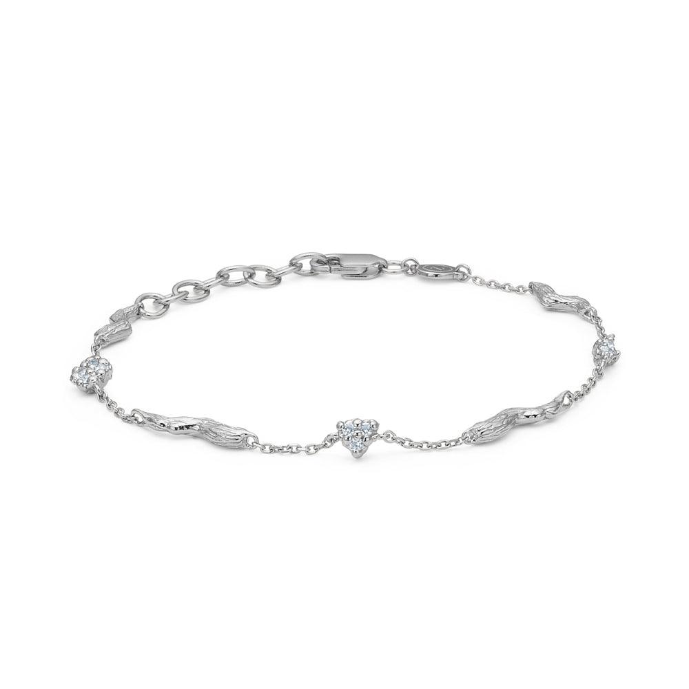 Studio Z Tangled Sølv Armbånd Med Zirkonia – 7157845