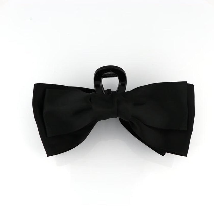 Studio Z XL Hårklemme Satin Sløjfe Black – 7980021