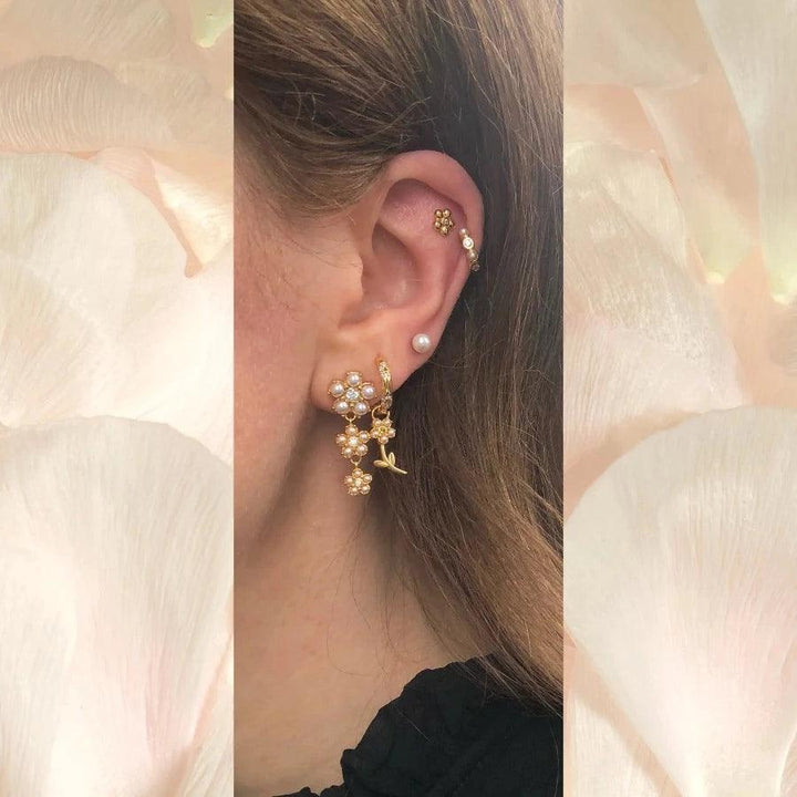 The Earring Shop Poppy Single Ørering – produktbillede 2