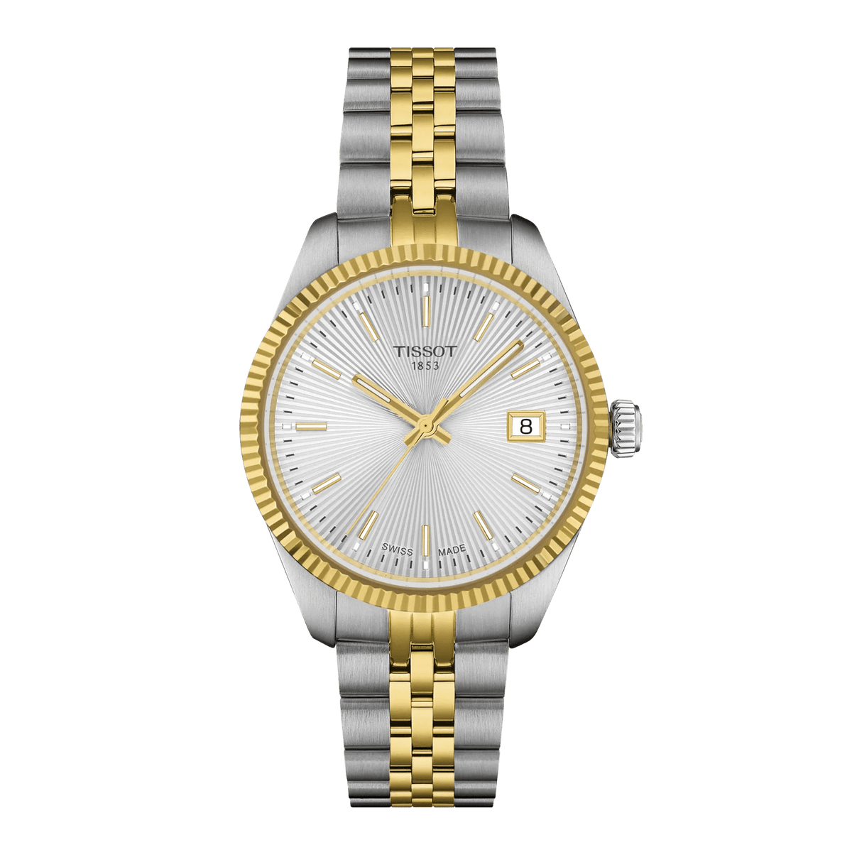 Tissot Ballade 34mm PVD MED GUILLOCHÉ SØLV URSKIVE – T1562102203100