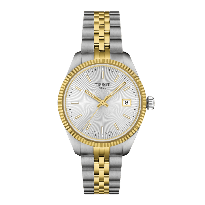 Tissot Ballade 34mm PVD MED GUILLOCHÉ SØLV URSKIVE – T1562102203100