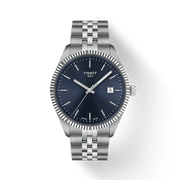 TISSOT BALLADE 40 MM SINISELLÄ GUILLOCHÉ-KELLOTAULULLA 