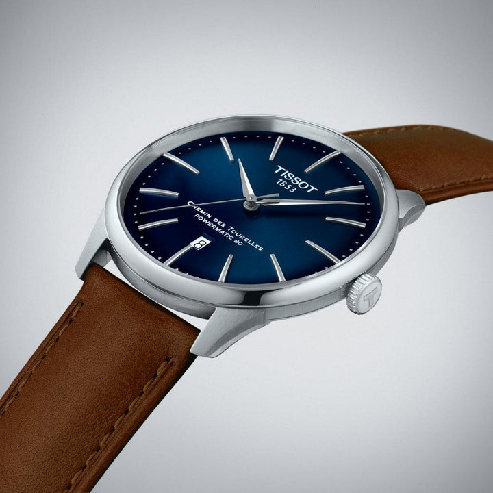 TISSOT CHEMIN DES TOURELLES POWERMATIC 80 42 MM – produktbillede 2
