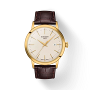 TISSOT CLASSIC DREAM 42MM – KULLANVÄRINEN PVD / RUSKEA NAHKARANNEKE 