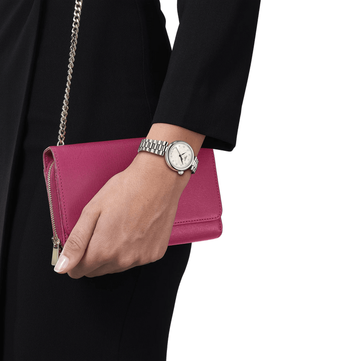 Tissot Desir 28mm - Perlemorskive & Diamanter – produktbillede 2