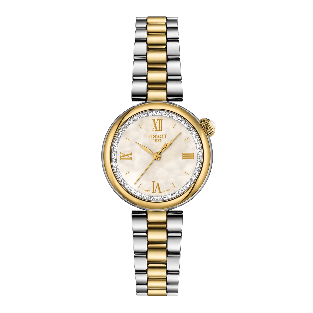 TISSOT DESIR 28MM PVD MED PERLEMOR-URSKIVE – T1520102211801
