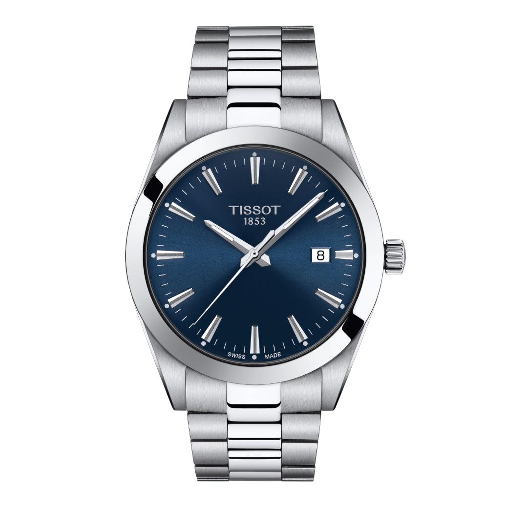 TISSOT GENTLEMAN - BLÅ URSKIVE – T1274101104100