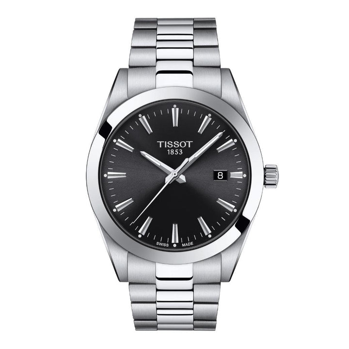 TISSOT GENTLEMAN - SORT URSKIVE – T1274101105100