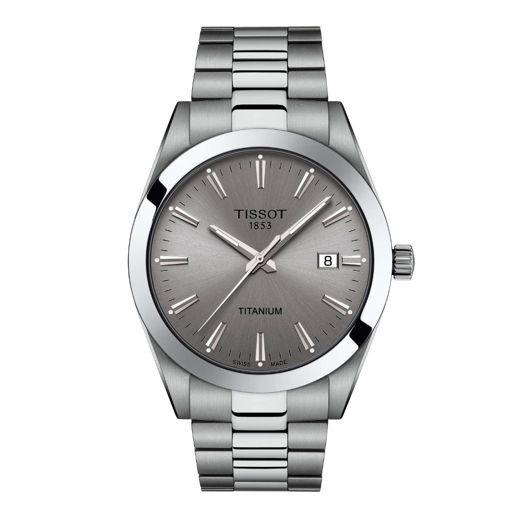 TISSOT GENTLEMAN TITANIUM - GRÅ URKSIVE – T1274104408100