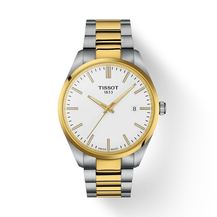 Tissot PR 100 40MM - GULD PVD / STÅLLÆNKE – T1504102201100