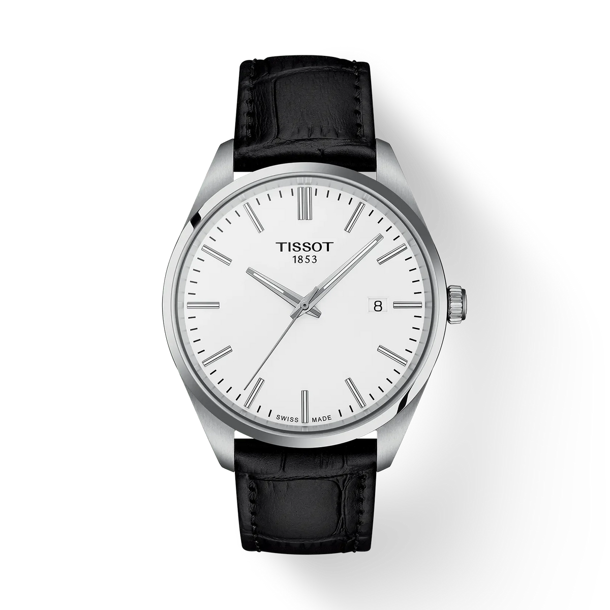 TISSOT PR 100 40MM – SORT LÆDERREM – T1504101601100