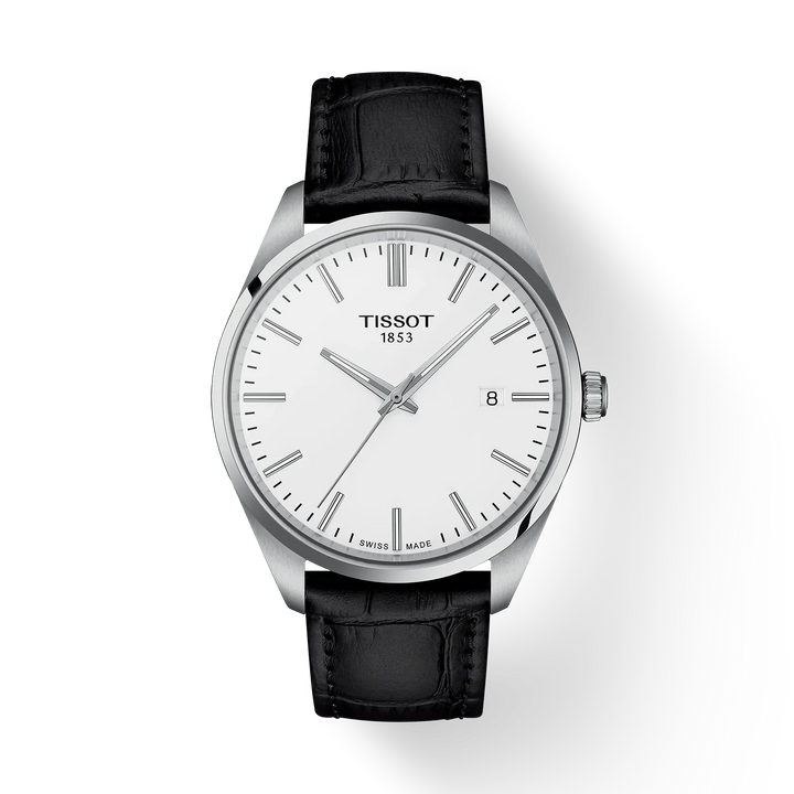 TISSOT PR 100 40MM – SORT LÆDERREM – T1504101601100