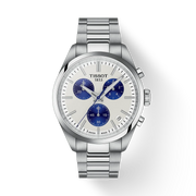 TISSOT PR 100 CHRONOGRAPH 40MM – TERÄSRANNEKKEELLA 