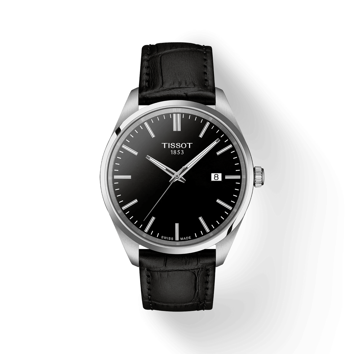 TISSOT PR 100 QUARTZ MED SORT URSKIVE 40MM – T1504101605100