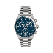 TISSOT PR516 CHRONOGRAPH SINISELLÄ KELLONTAULULLA 