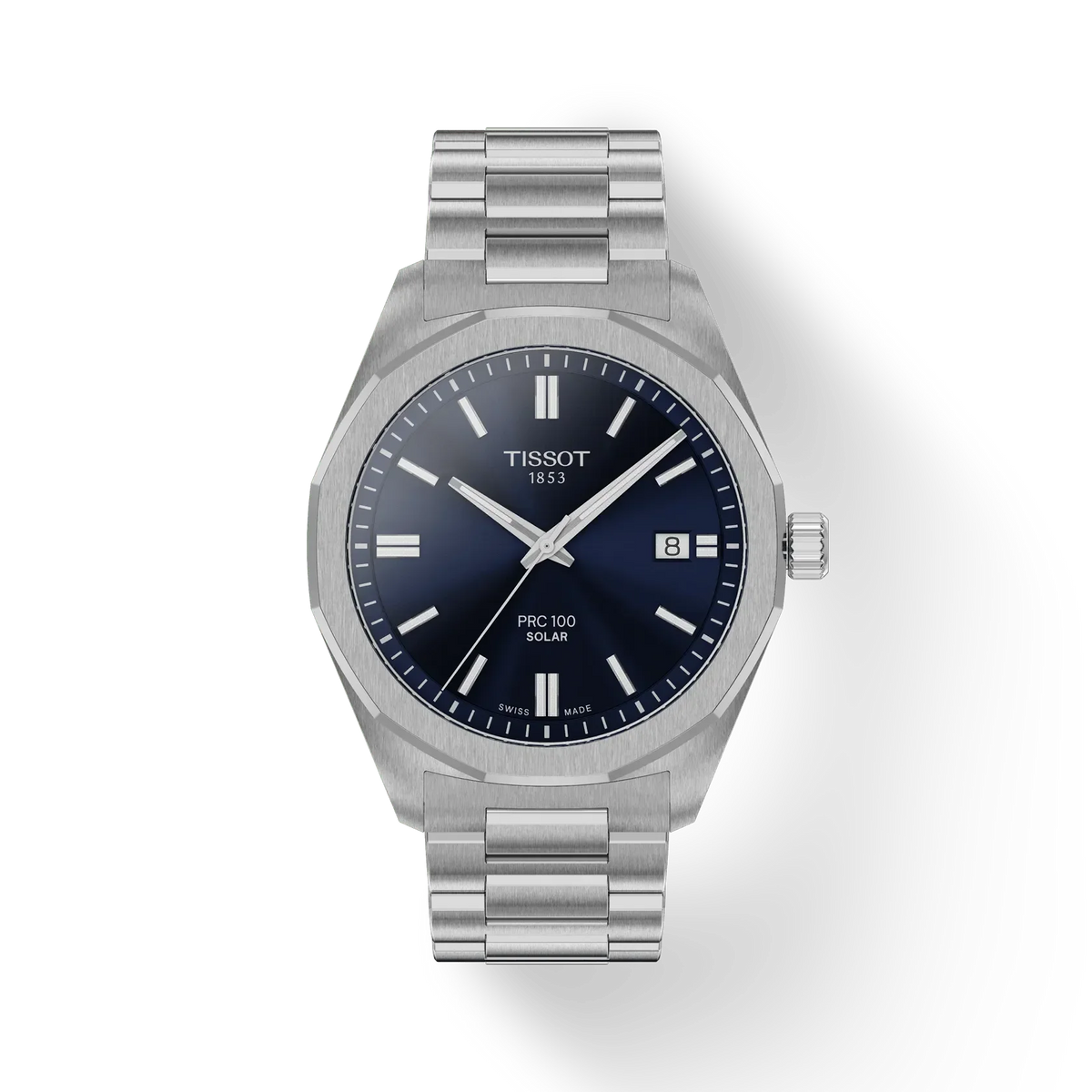 TISSOT PRC 100 SOLAR QUARTZ 39MM BLUE – T1514221104100