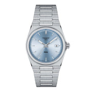 TISSOT PRX 35MM VAALEANVÄRISININEN KELLONTAULU 