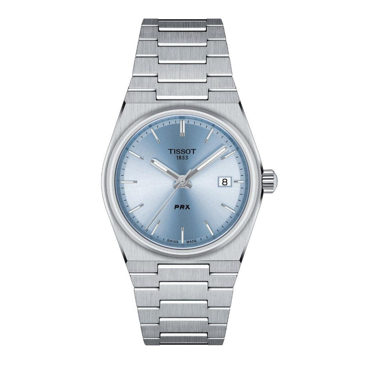 TISSOT PRX 35MM URSKIVE LYSEBLÅ – T1372101135100