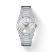 TISSOT PRX 35MM KELLOTAULU VALKOISELLA HELMIÄISSELLÄ 