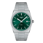 Tissot PRX 40MM VIHREÄ KELLONTAULU 