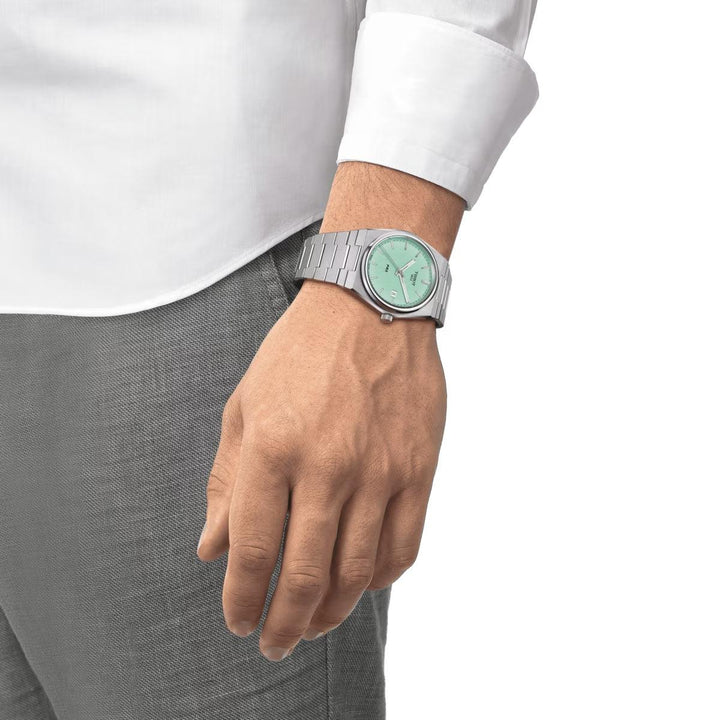 TISSOT PRX 40MM ICE BLUE URSKIVE – produktbillede 2