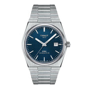 TISSOT PRX POWERMATIC 80 SINISELLÄ KELLOTAULULLA 