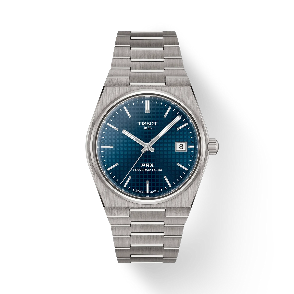 Tissot PRX Titanium 38mm Powermatic - Blå Urskive – T1378074404100