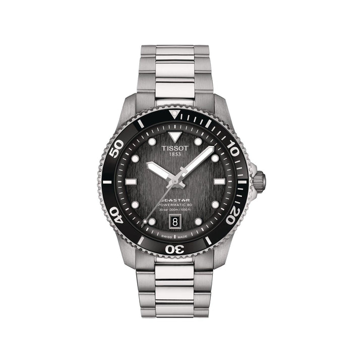 Tissot Seastar 1000 Powermatic 80 - Sort Urskive – T1208071105100