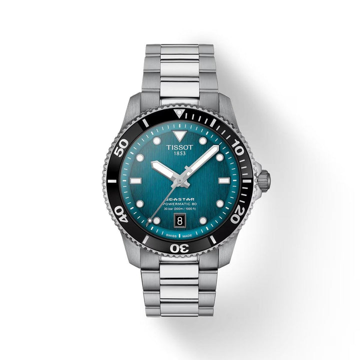 Tissot Seastar 1000 Powermatic 80 - Turkis – T1208071109100