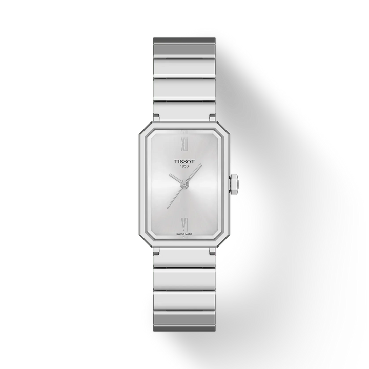 TISSOT SRV 30MM – STÅLLÆNKE / SØLV SKIVE – T1601101103300