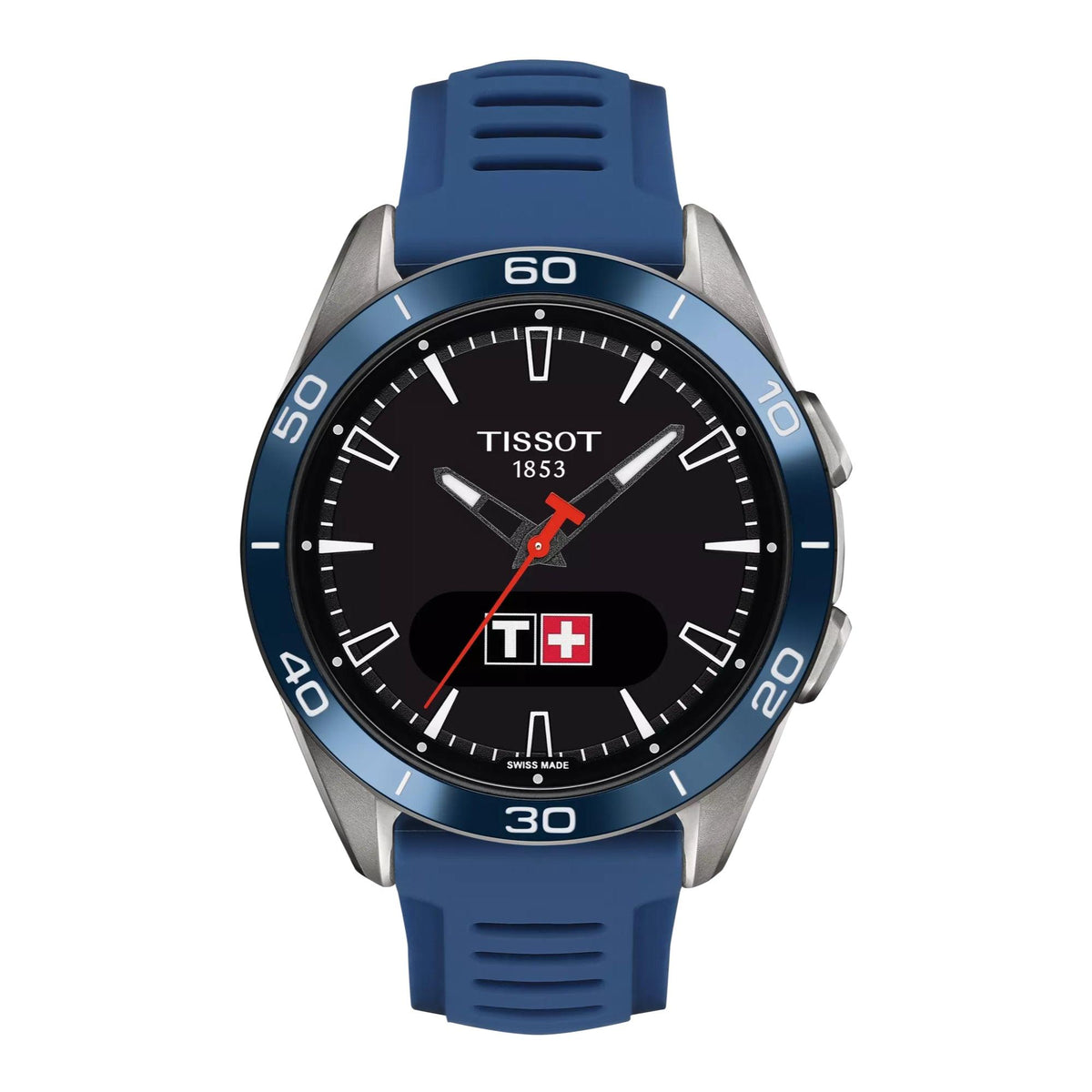 TISSOT T-TOUCH CONNECT SPORT - BLÅ URSKIVE – T1534204705101