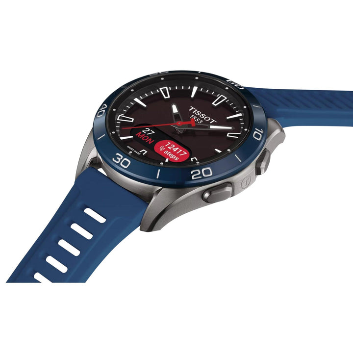 TISSOT T-TOUCH CONNECT SPORT - BLÅ URSKIVE – produktbillede 2