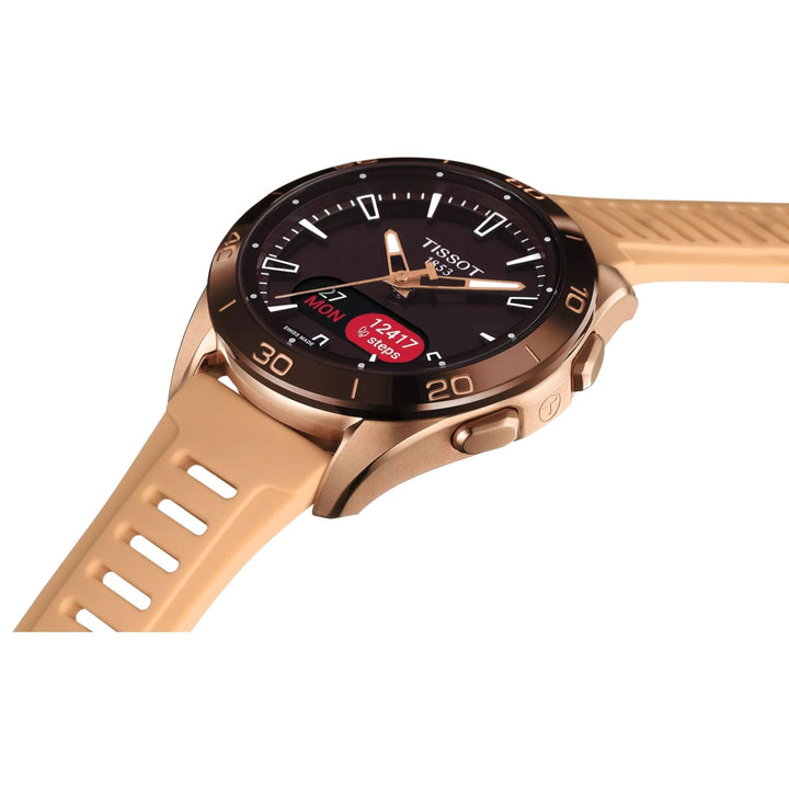 TISSOT T-TOUCH CONNECT SPORT - ROSE GOLD PVD – produktbillede 2