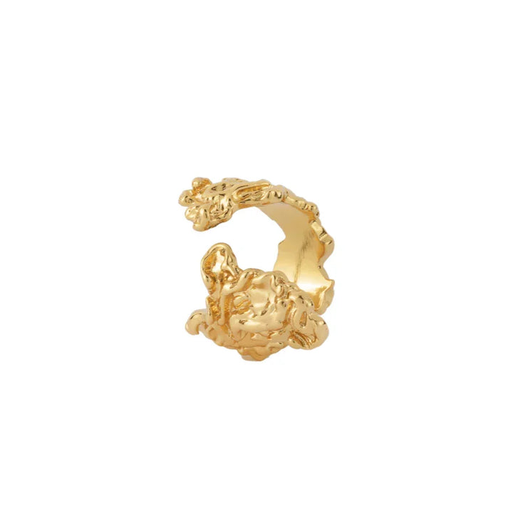Vincent Archaic Shadow Forgyldt Ring – produktbillede 2
