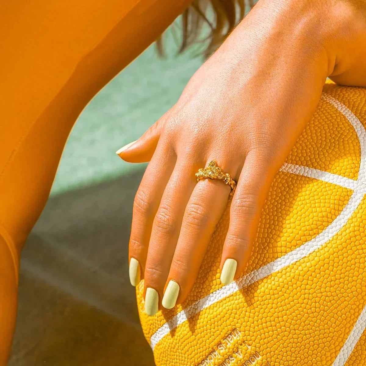 Vincent Glimmering Haze Forgyldyt Ring – VJ185-URG-001