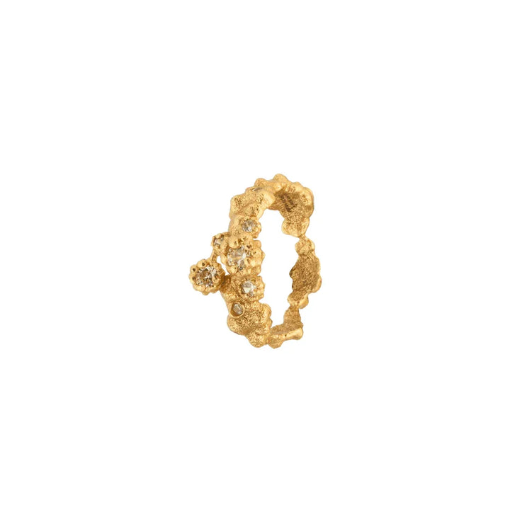 Vincent Glimmering Haze Forgyldyt Ring – produktbillede 2