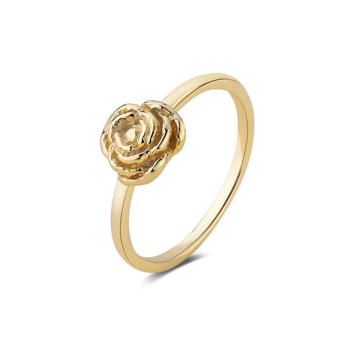 Wioga Anna-Auguste Forgyldt Rose Ring – produktbillede 2