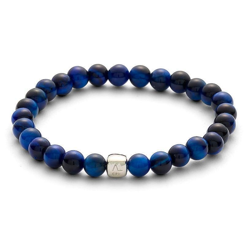 Alexander Lynggaard Armbånd - Blue Tiger Eye 6mm – C00783-001
