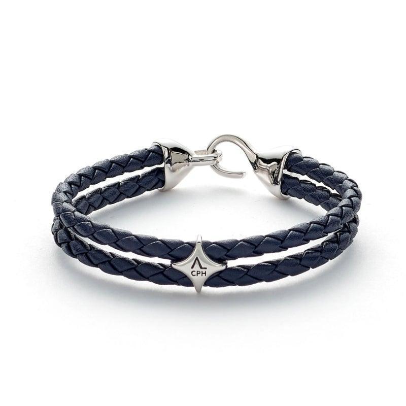 Alexander Lynggaard Armbånd - Bolo Blue Leather – L00053-001