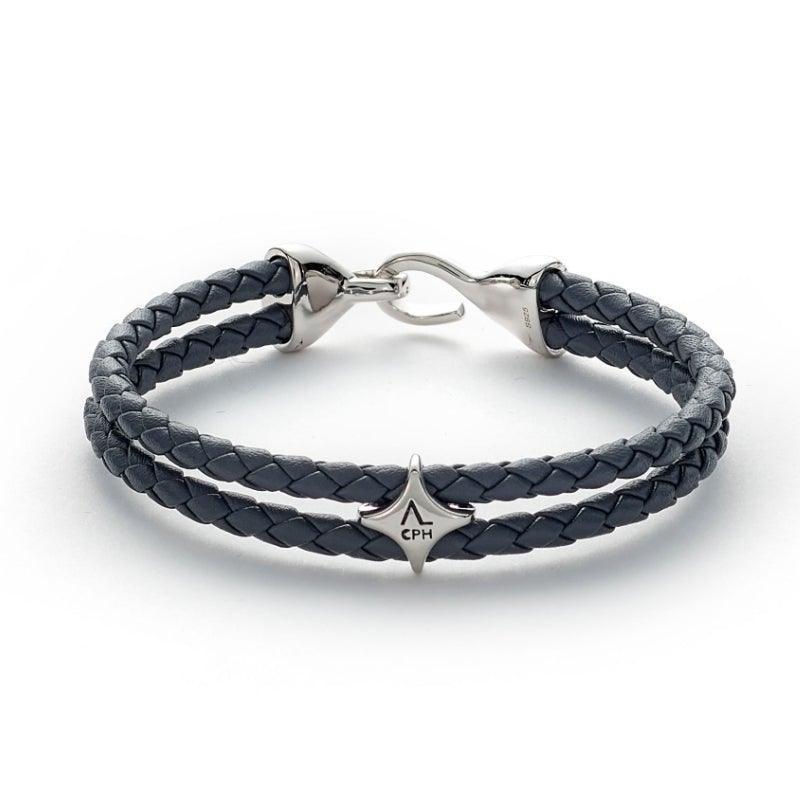 Alexander Lynggaard Armbånd - Bolo Gray Leather – L00063-001