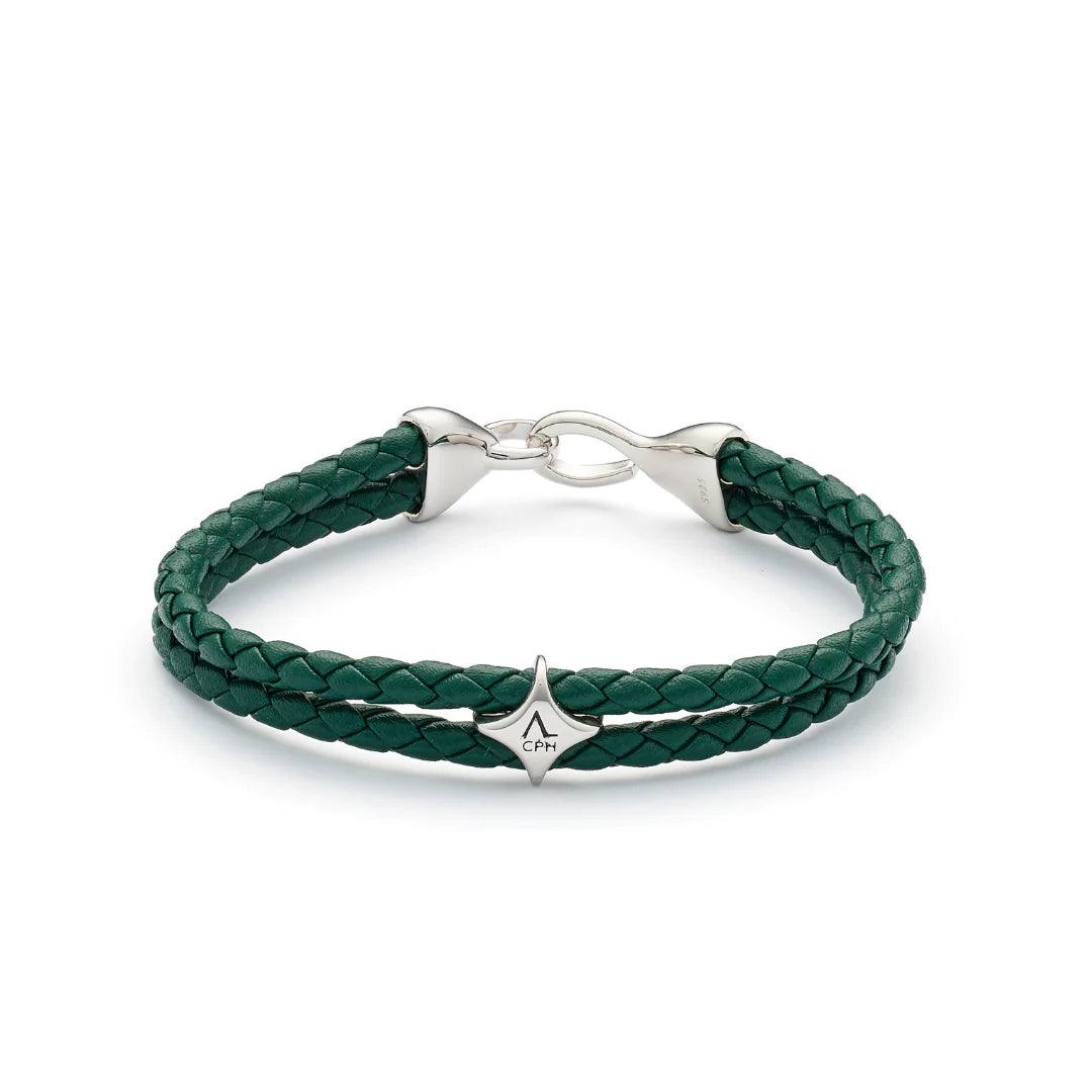 Alexander Lynggaard Armbånd - Bolo Leather Green – L00084-001