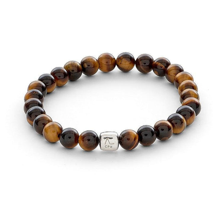 Alexander Lynggaard Armbånd - Tiger Eye 6mm – C00213-001