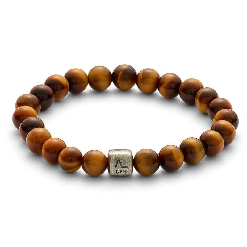 Alexander Lynggaard Armbånd - Tiger Eye 8mm – C00223-001