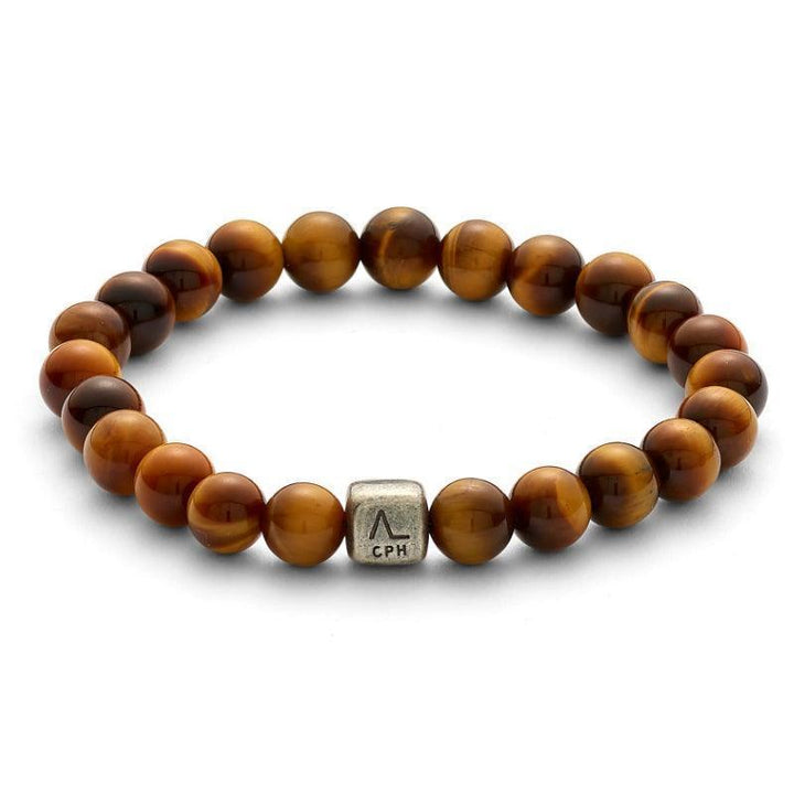 Alexander Lynggaard Armbånd - Tiger Eye 8mm – C00223-001